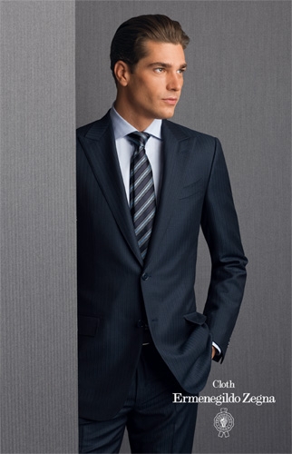 Men Wearing a Zegna Suit