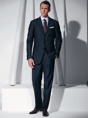 Designer fabric Zegna Suits Style